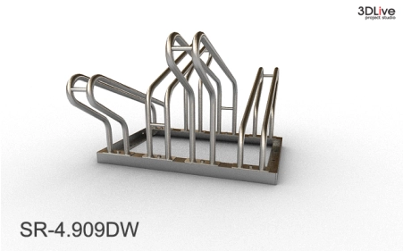 Stojak na 4 rowery, model SR-4.909DW.