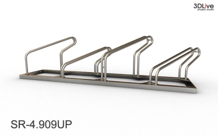 Stojak na 4 rowery, model SR-4.909UP.