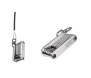 Multitool Torx i Hex z obrotowym krętlikiem ze stali nierdzewnej AISI 304, 316 i 420 oraz stali niklowanej.