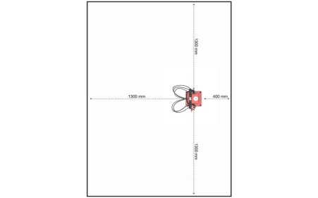 Publiczna pompka rowerowa PO-1.1.06 stal nierdzewna AISI 304 malowana proszkowo RAL