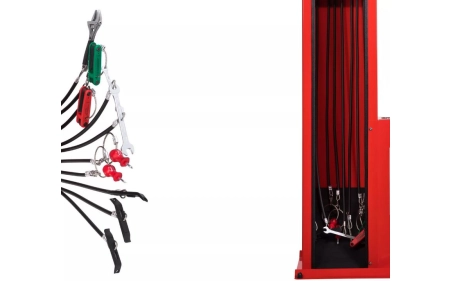 Stacja ładowania i naprawy rowerów SŁNR-1.1.07 Lion Box stal nierdzewna AISI 304 malowana proszkowo RAL