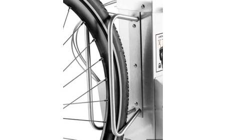 Stacja ładowania i naprawy rowerów SŁNR-1.1.07 Lion Box stal ocynkowana galwanicznie malowana proszkowo RAL