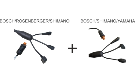 Stacja/moduł SMŁR-58.040 LiON BOX z 2 kablami posiadającymi po 4 różne wtyczki z systemem ładowania 36V (4A), 1 x gniazdo Schuko 230V, bez stojaka