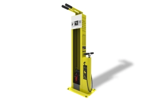 Stacja naprawy rowerów SNR-1.1.08 stal nierdzewna AISI 304 szlifowana