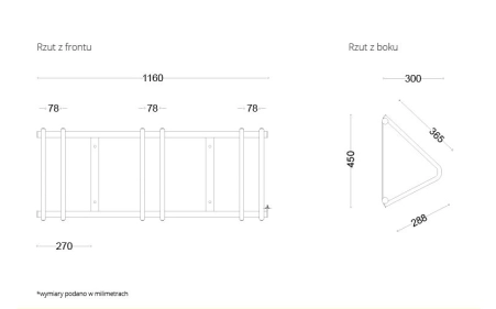 Stojak rowerowy SR-01.12