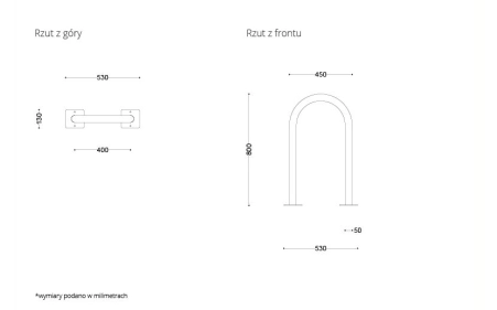 Stojak rowerowy SR-01.19