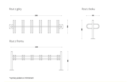 Stojak rowerowy SR-01.22