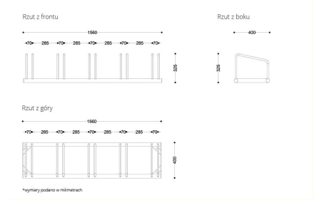 Stojak rowerowy SR-01.24