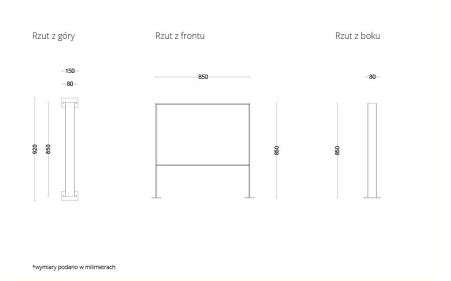 Stojak rowerowy SR-01.25