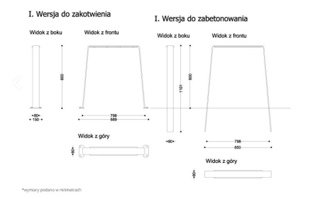 Stojak rowerowy SR-01.27