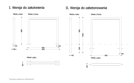 Stojak rowerowy SR-01.33