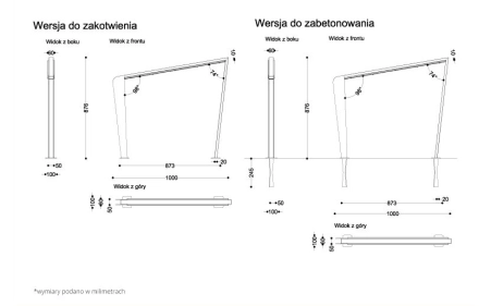 Stojak rowerowy SR-01.34
