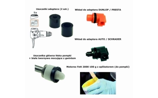 Zestaw konserwujący do pompki Zestaw konserwujący do pompki