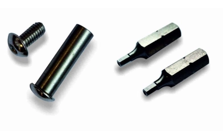 Śruba adaptera AISIPRO +  bity serwisowe